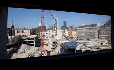 Frankfurt begins old town reconstruction