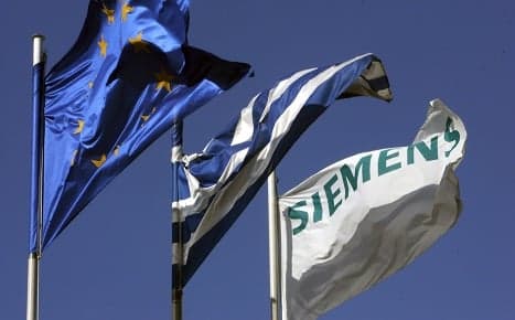 Siemens to forgive Greek debt amid bribery deal