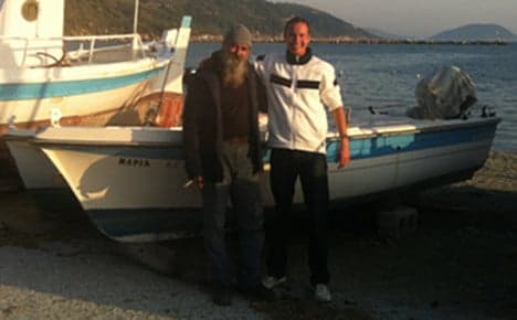 The German who 'bought a Greek island'