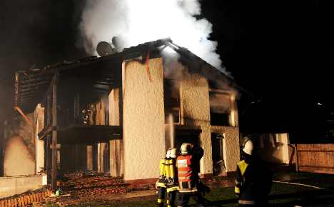 Star footballer's house fire 'likely arson'
