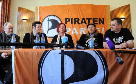 Pirate Party hacks Merkel's website
