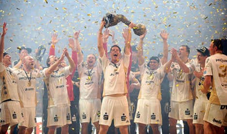 Kiel handballers triumph in Champions League