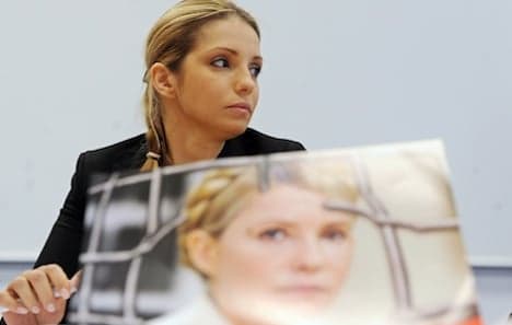 Tymoshenko's daughter to make pleas in Berlin