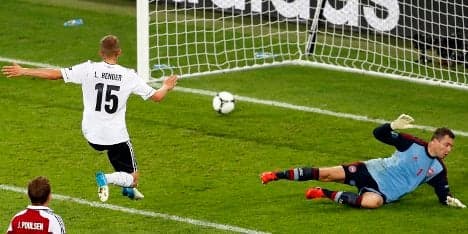 Germany beat Denmark to reach Euro quarters