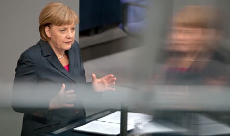 Merkel: limits to German economic strength
