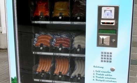 Butcher unveils sausage vending machine