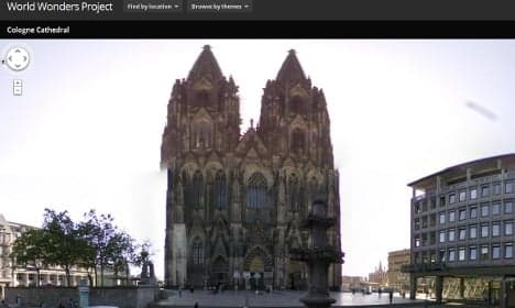 Google butchers Cologne Cathedral