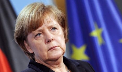Merkel: No eurobonds 'as long as I live'