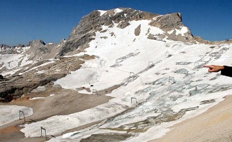 Bavarian Alps losing 'almost all glaciers'