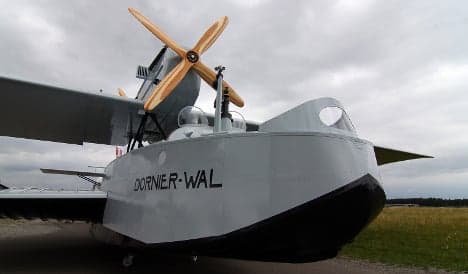 Unique North Pole seaplane replica unveiled