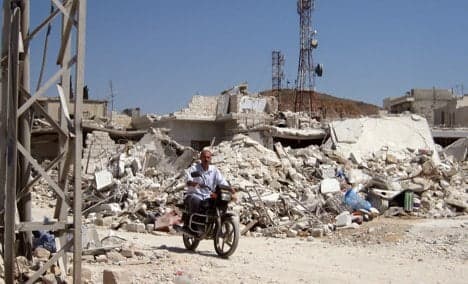 German spies 'active on rebel side in Syria'