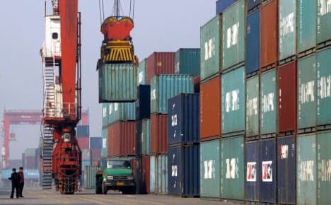 Lowest German exports for three years