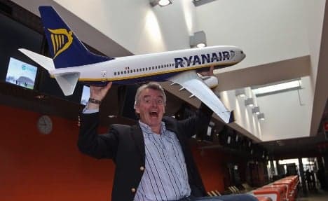 Ryanair plane lands unexpectedly in Berlin
