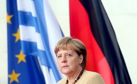 Merkel calls for a 'Greece solution'