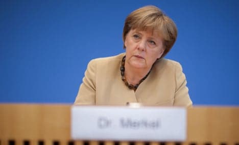 Merkel: austerity not my idea, not my fault