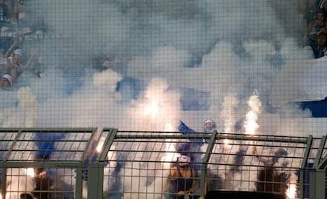 Police call for action after Dortmund football riots