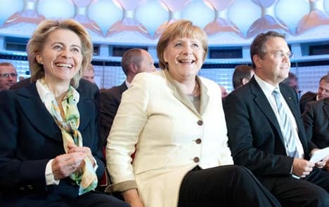 Merkel's party 'at most popular for four years'