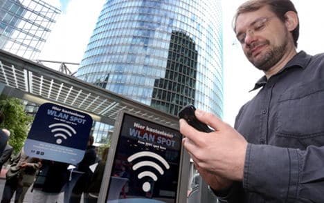 New hotspots offer free Wifi in central Berlin