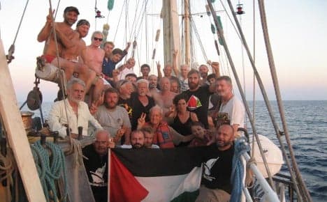 Ship to Gaza activists taken to Israeli port