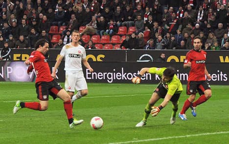 Leverkusen fourth in Liga after Düsseldorf win