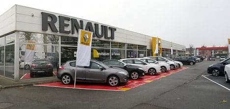 Car sales plummet - French brands worst hit