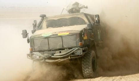 Merkel to greenlight armoured vehicle deal