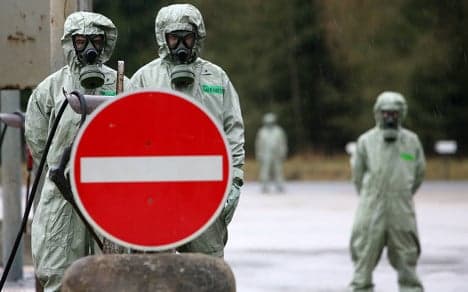 Bundeswehr 'unprepared for chemical warfare'