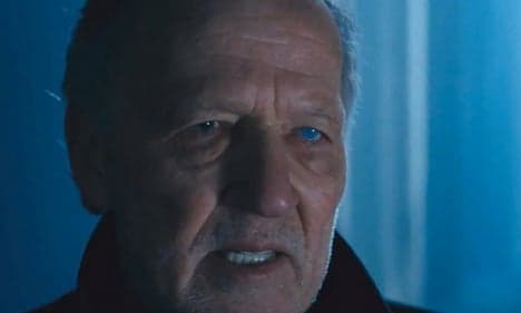Werner Herzog relishes turn as screen villain