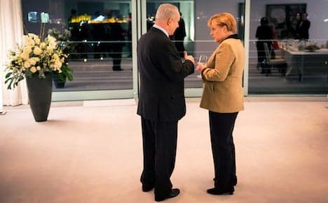 Israeli premier arrives in Berlin for tense talks