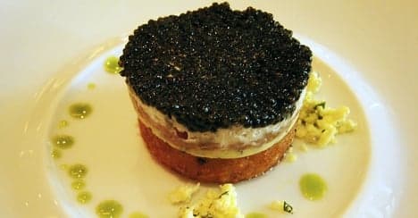 Hot springs surprise: gourmet Swiss caviar