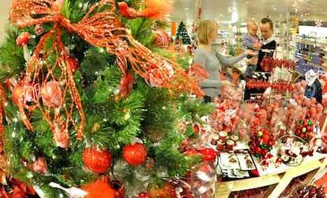 German investors feel surge of Christmas cheer