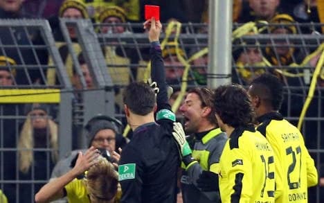 Referee: Dortmund red card was a mistake