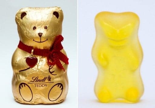 Gummy bear mauls Swiss chocolate rival