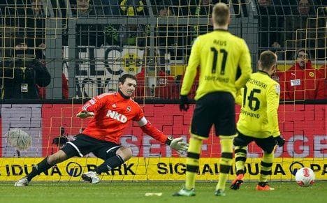 Dortmund storm into second in Bundesliga