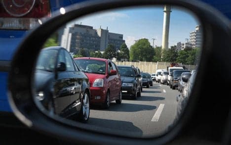 NRW drivers spent 50,000 hours in traffic jams