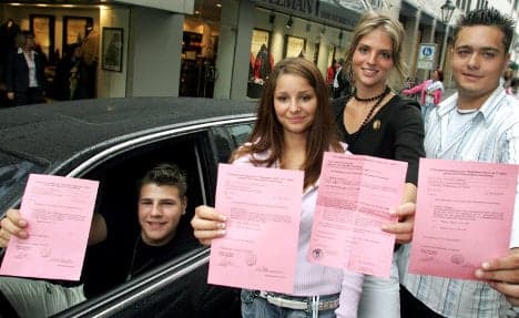 Nearly a third of Germans fail their driving test