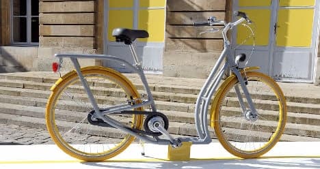 French designer unveils new 'scooter-bike'