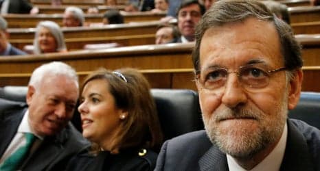 Spanish PM talks tough on corruption