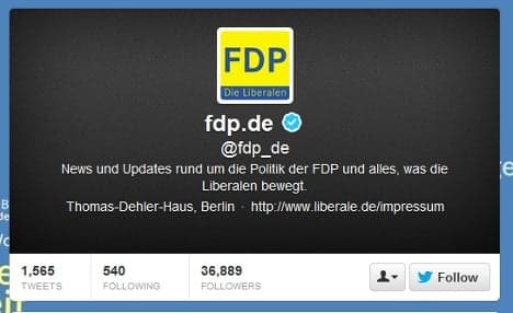 FDP: being SOBs makes us popular on Twitter