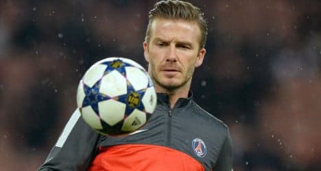 Beckham tipped to start against Nancy