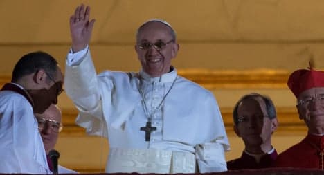 France salutes election of Pope Francis