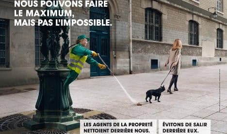 Parisians urged to be 'accountable' for dog poo