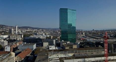 Workers forced to flee tallest Swiss tower