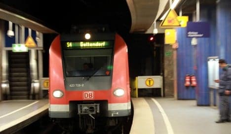 Munich man rolled over by train survives