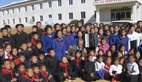 US expat in Switzerland builds North Korean schools