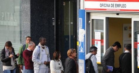 Spanish jobless rate hits record high