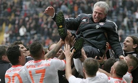 Bayern Munich claim historic title win