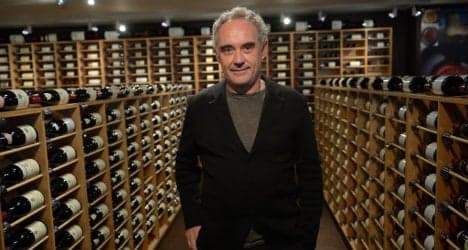 'World's best chef' flogs off elBulli wine cellar