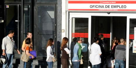 Spain's jobless rate hits record six million