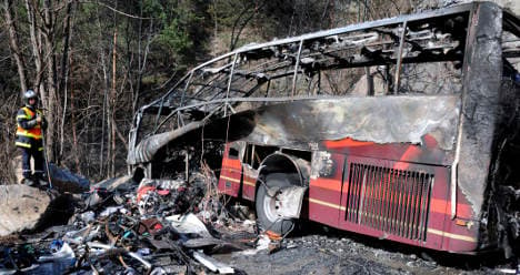 Fatal Alps bus crash blamed on 'brake failure'